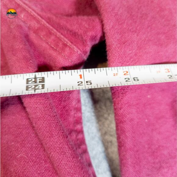 Field & Stream Button-Up Shirt Red Flannel Long Sleeve Cabincore Men's Size XXL - Picture 4 of 6